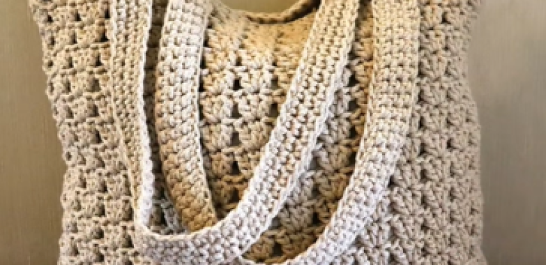 Crochet Tote bag – Video Tutorial