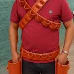 Genuine Leather Handmade Liquor Holster Regalia