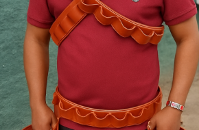 Genuine Leather Handmade Liquor Holster Regalia